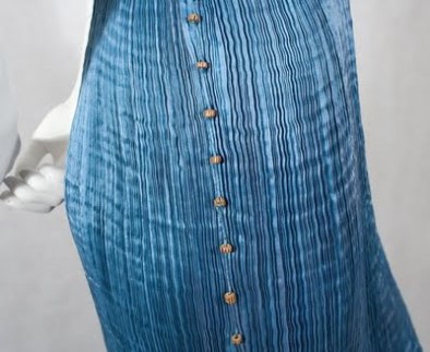 Fortuny Vintage Textile 2 blue dress
